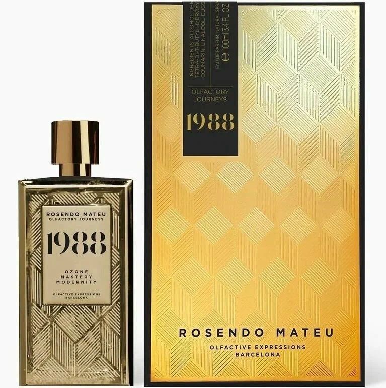 ROSENDO MATEU 1988 100 мл парфюмерная вода унисекс Rosendo Mateu