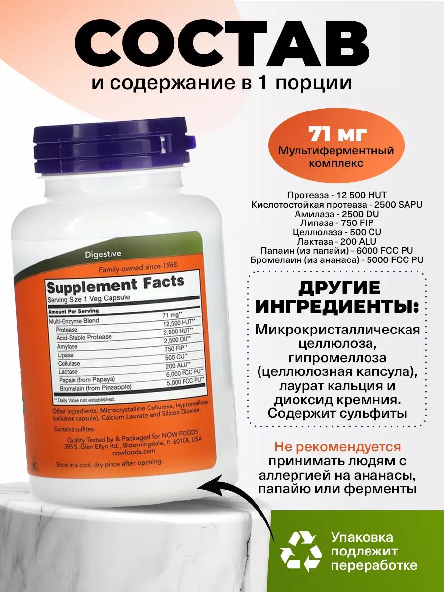 Now, PLANT ENZYMES 120 VCAPS