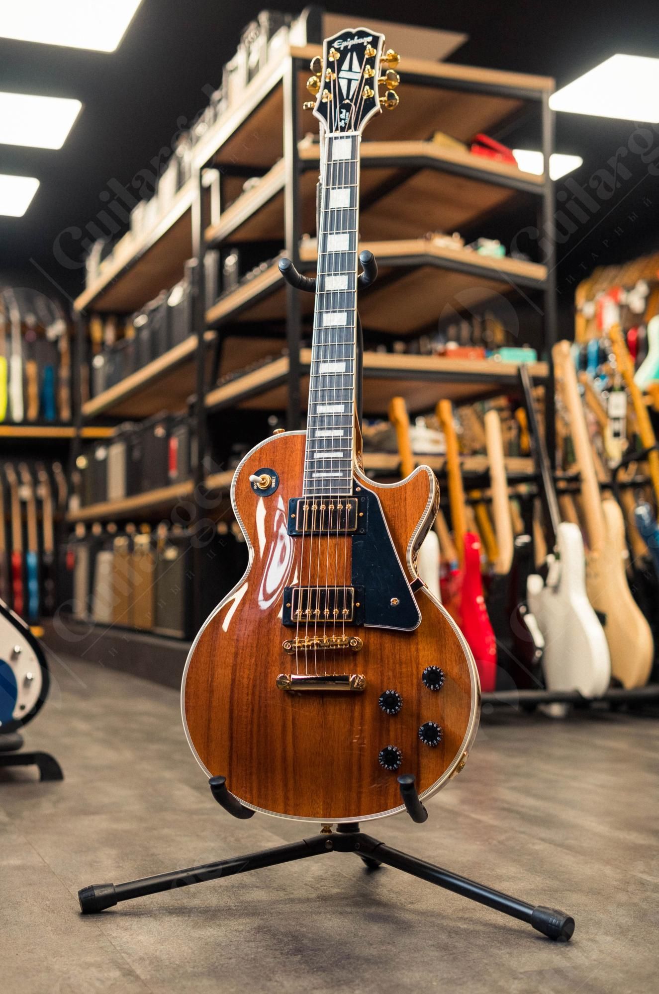 Электрогитара Epiphone Les Paul Custom Koa купить на OZON по