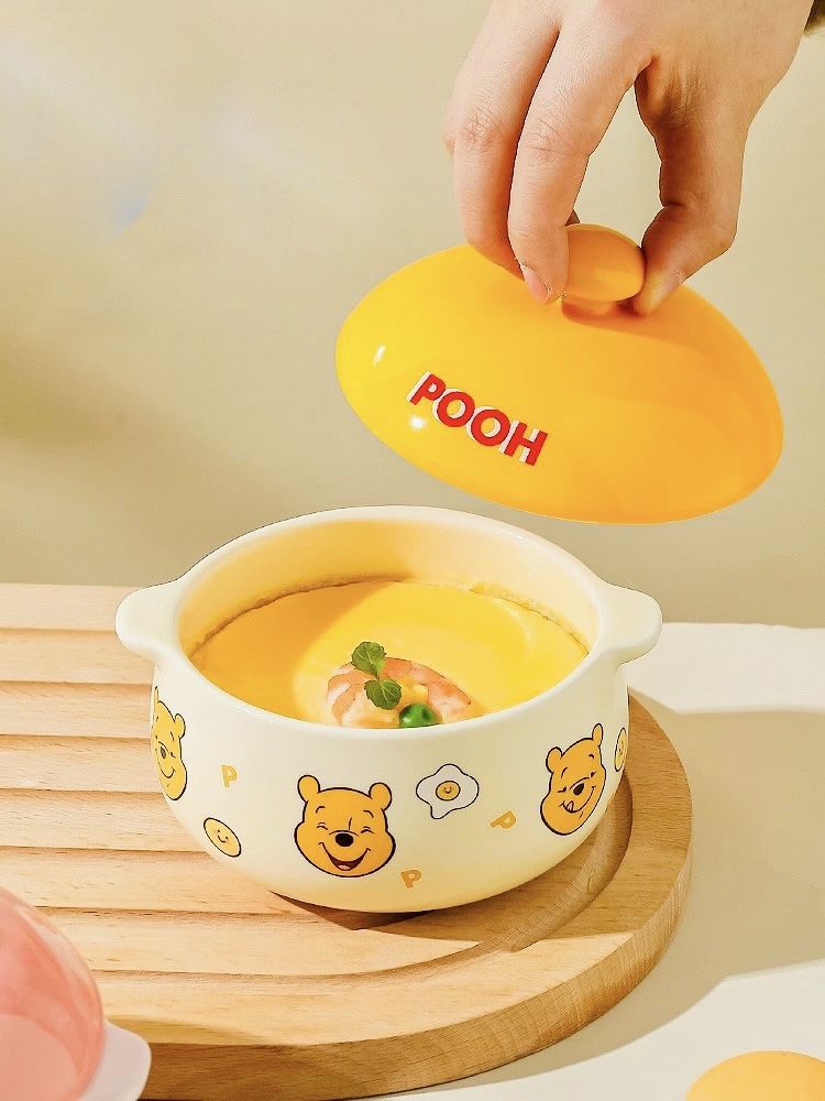 Винни-Пух / Winnie the Pooh Керамическая Миска с Крышкой, фигурки по видеоиграм