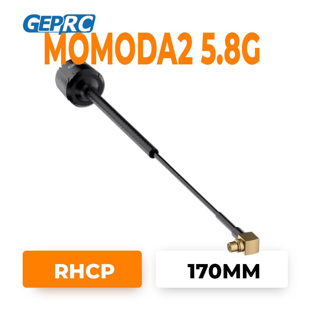 GEPRC Momoda2 5.8GHz RHCP MMCX 170mm FPV antenna GEPRC Momoda2 5.8GHz RHCP MMCX 170mm FPV antenna