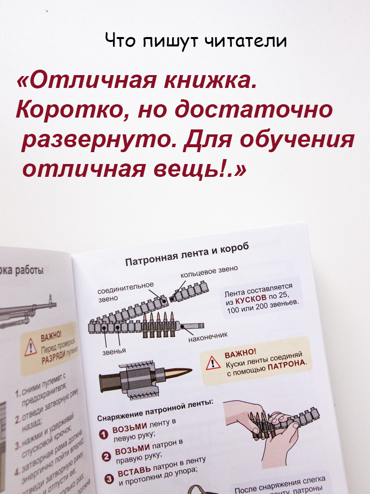 Пулемет Калашникова ПКМ/ПКП: иллюстрированный справочник по стрелковому делу | Kalashnikov Machine Gun PKM/PKP: Illustrated Guide to Marksmanship - Ozon image 7