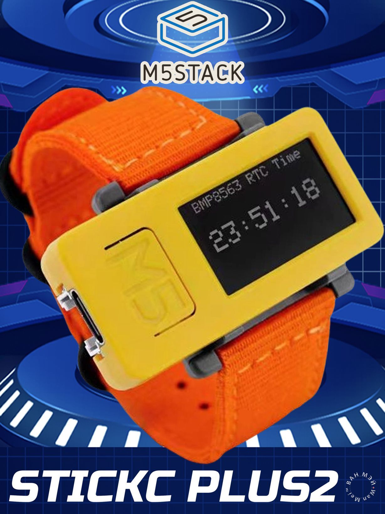 M5Stack Stick PLUS 2 ESP32 с графическим программированием IOT ...