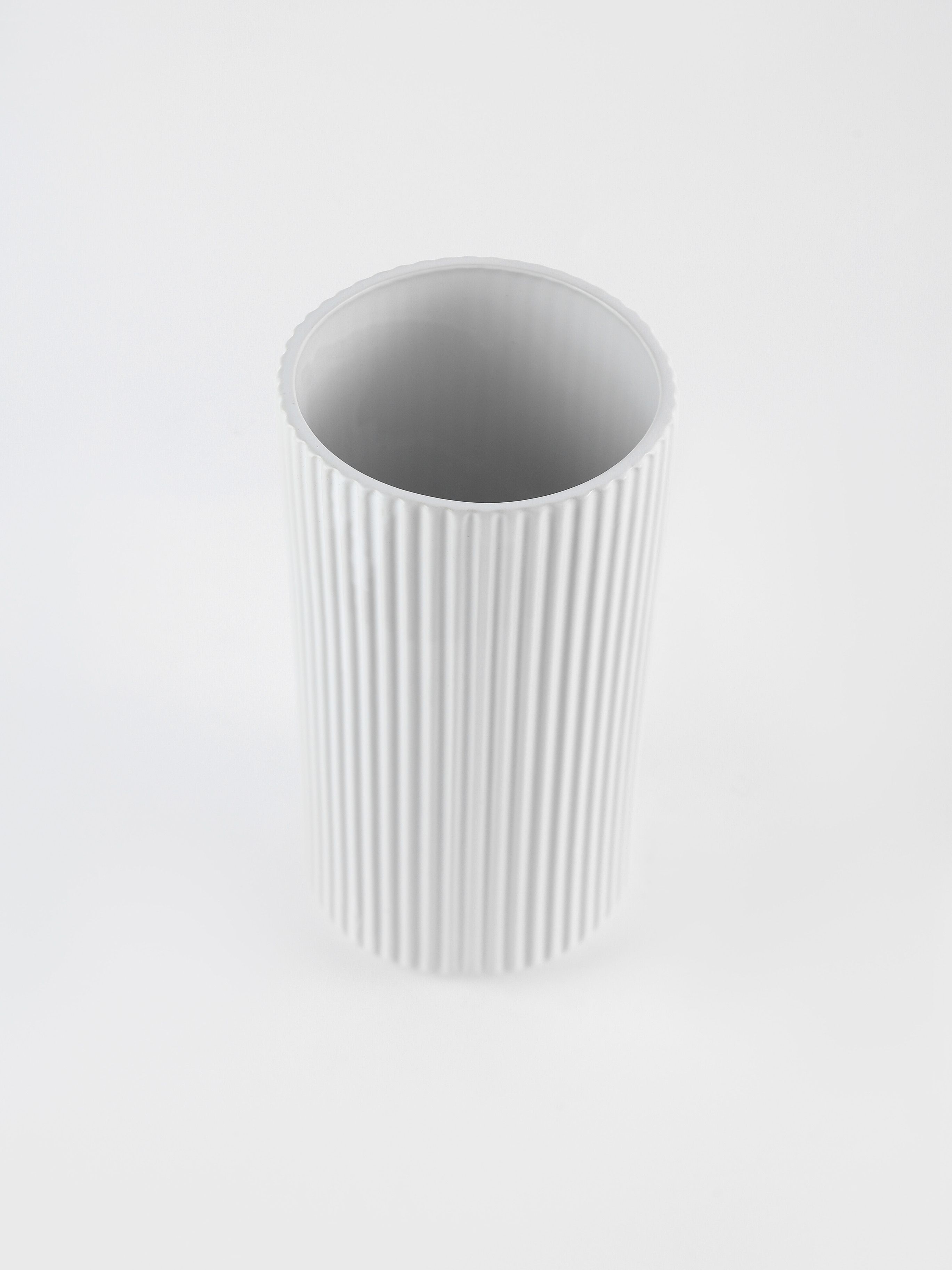 Вазы белый 14*35cm, арт.K001-1