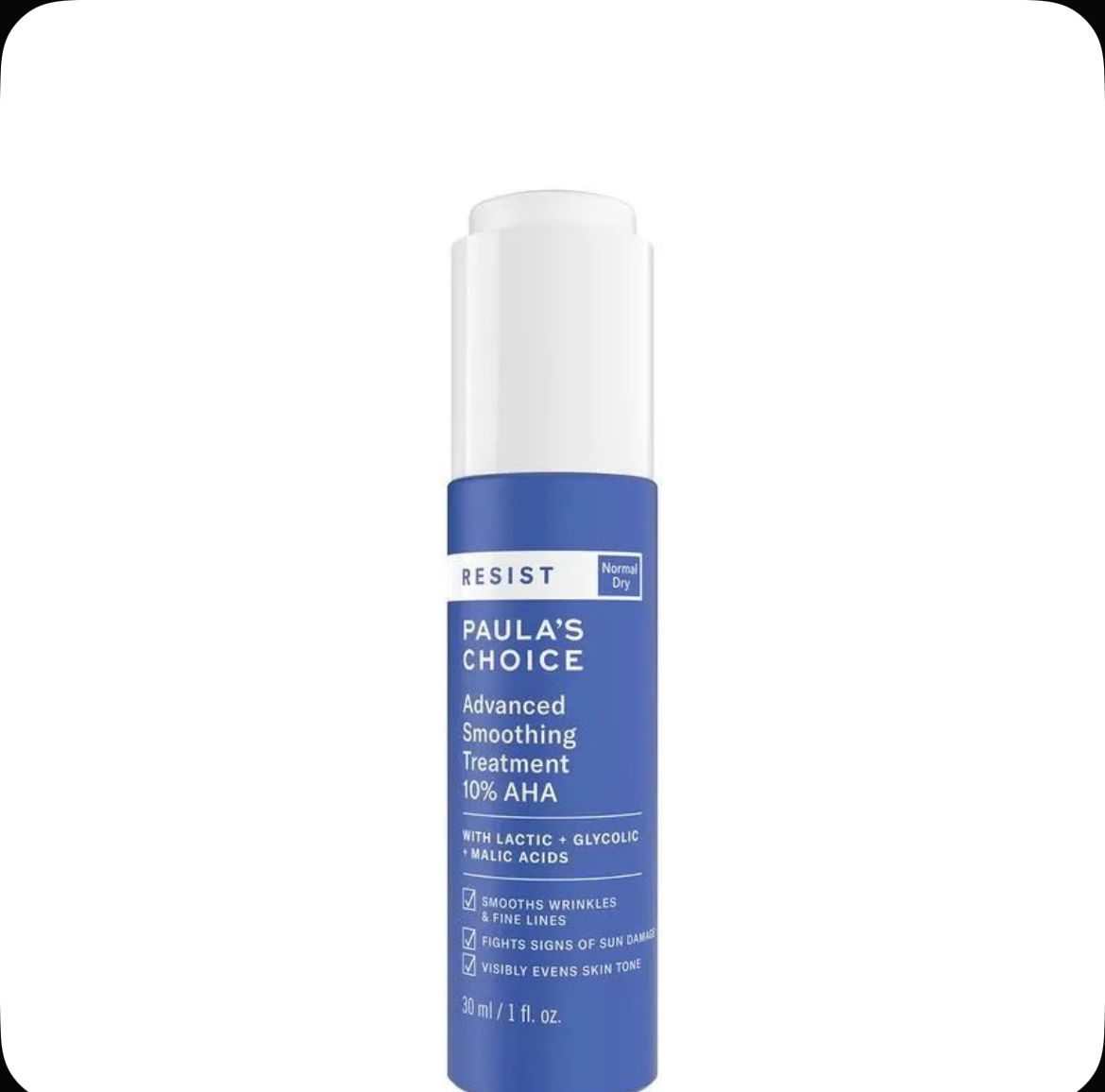 Paulas Choice - Resist Advanced Smoothing Treatment 10% AHA Сыворотка для лица 30 мл купить