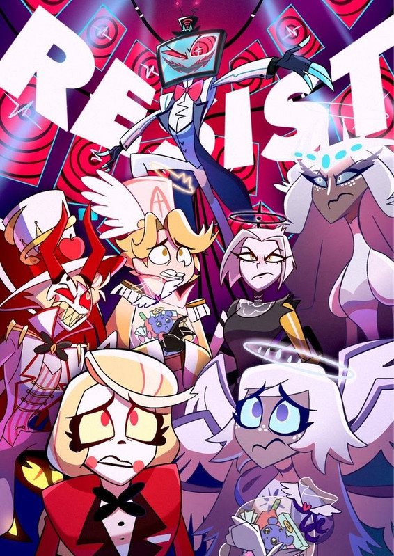 hazbin hotel vs the owl houuse - Ilustrasi 2