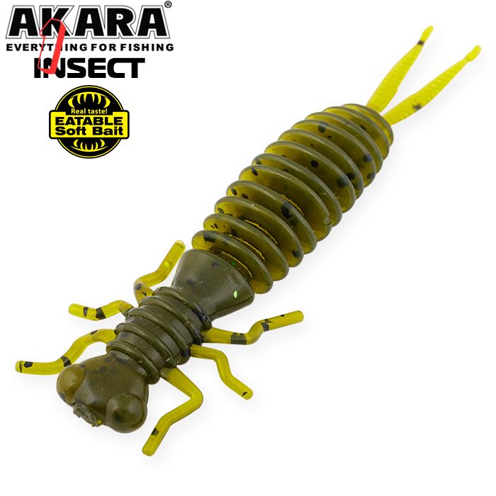 Твистер akara eatable insect 35 403 (8 шт.), EINS35-403-F8, (набор из 1 уп.)