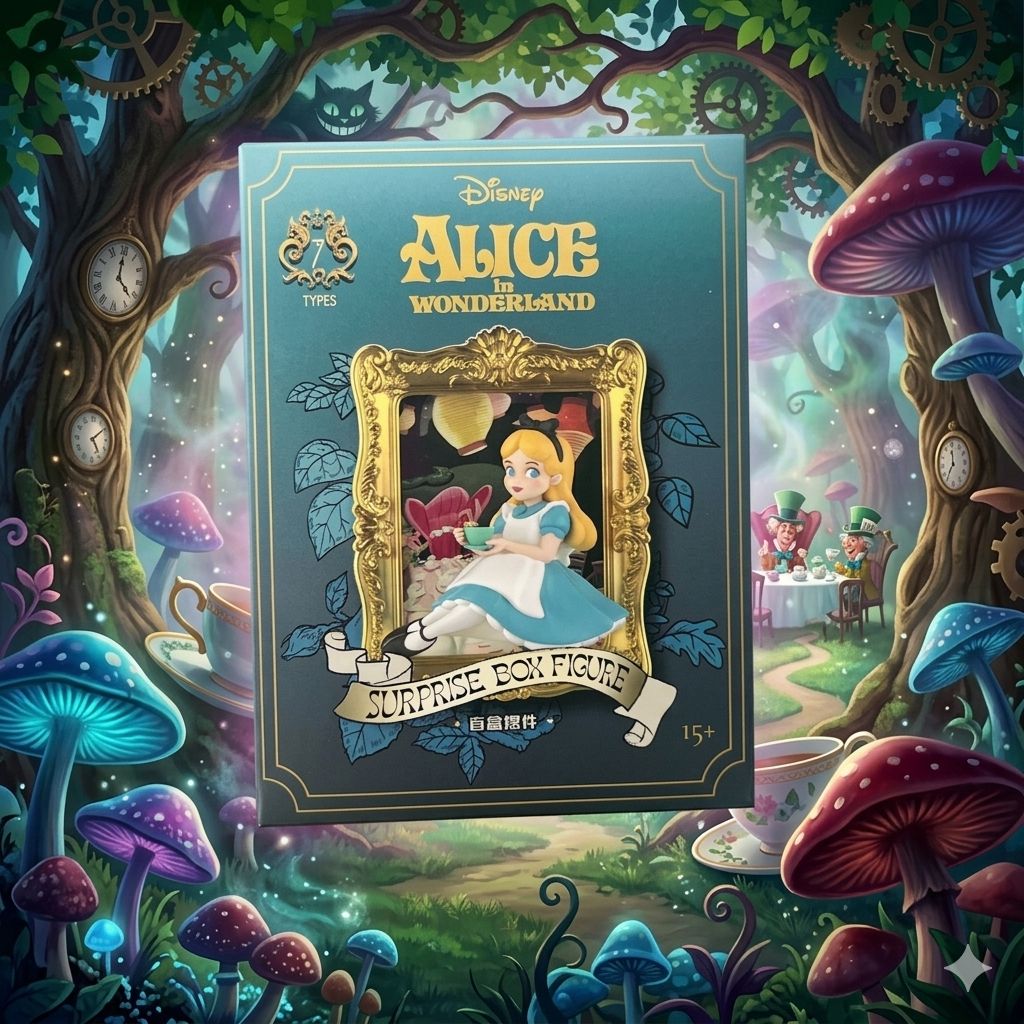 Дисней / Disney Фигурка-сюрприз Алиса в стране чудес (сюрприз бокс)