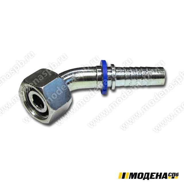 Фитинг РВД DKOL RA 15 угловой 45, конус 24, оцинк. сталь, 2 шт., MDN0777 #1