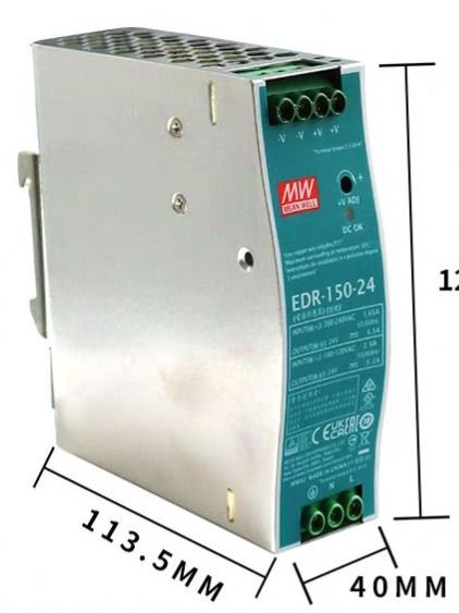 Импульсный источник питания MW EDR-150-24 #1