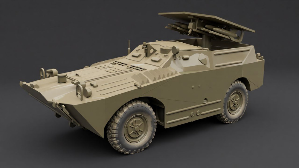 Сборная модель Истребитель танков 9П110 в масштабе - 1:72 #20915 #1