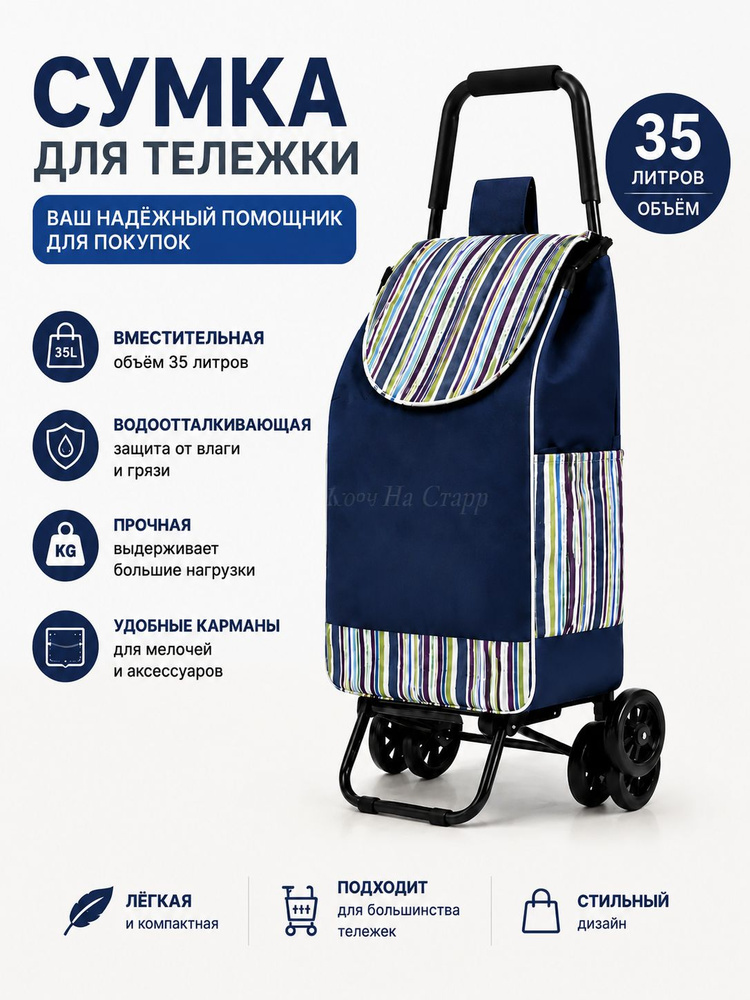 Сумка на колесах, шоппер #1