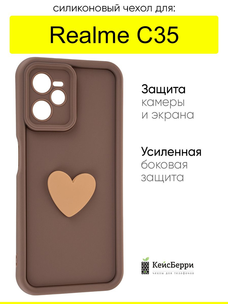 Чехол для Realme C35, серия Volume 3D #1