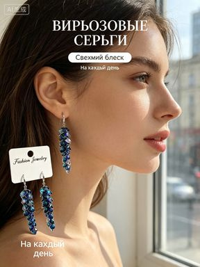 Серьги крупные #1