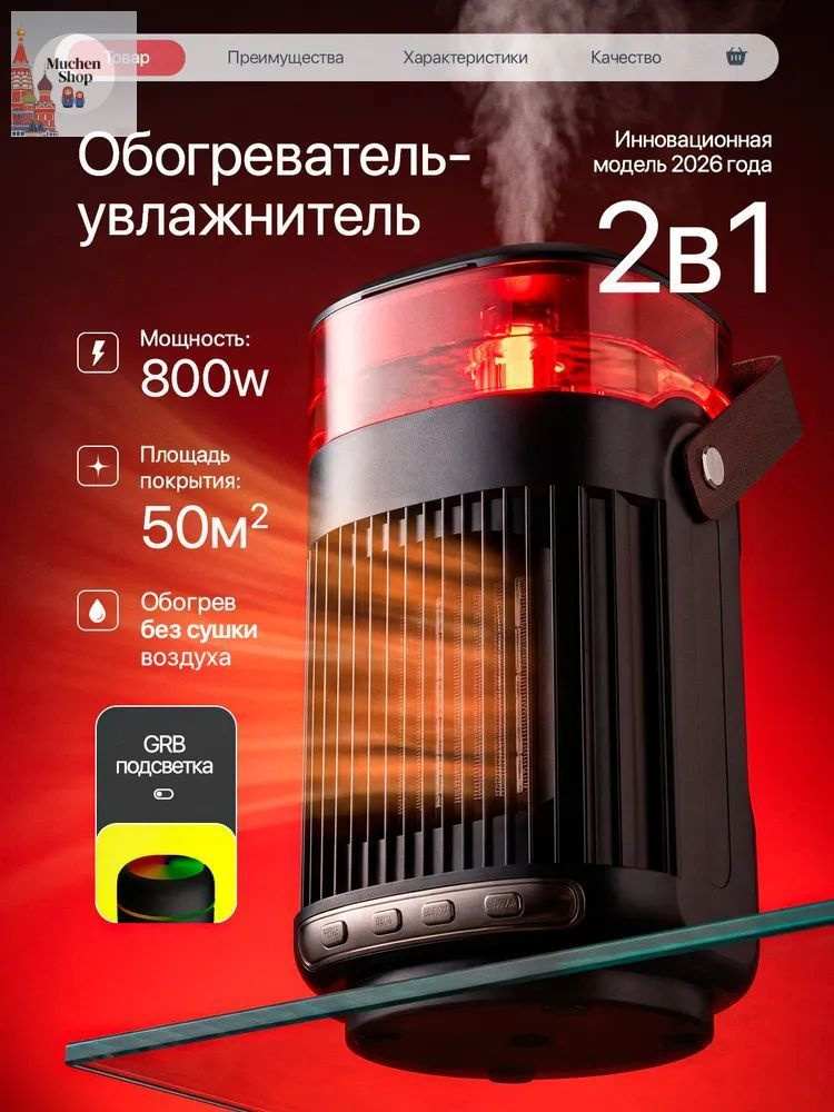 Тепловентилятор, обогреватель для дома #1