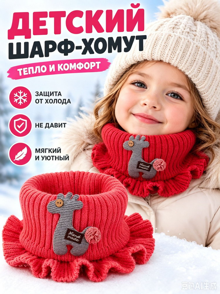 Шарф снуд #1