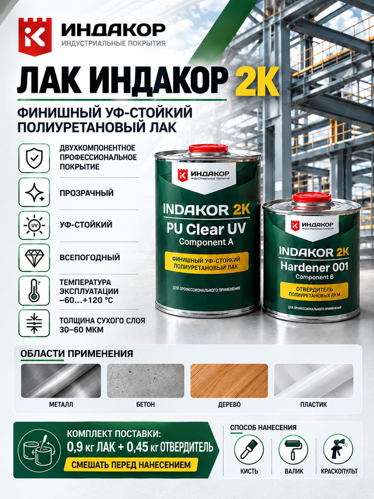 Лак ИНДАКОР 2К #1