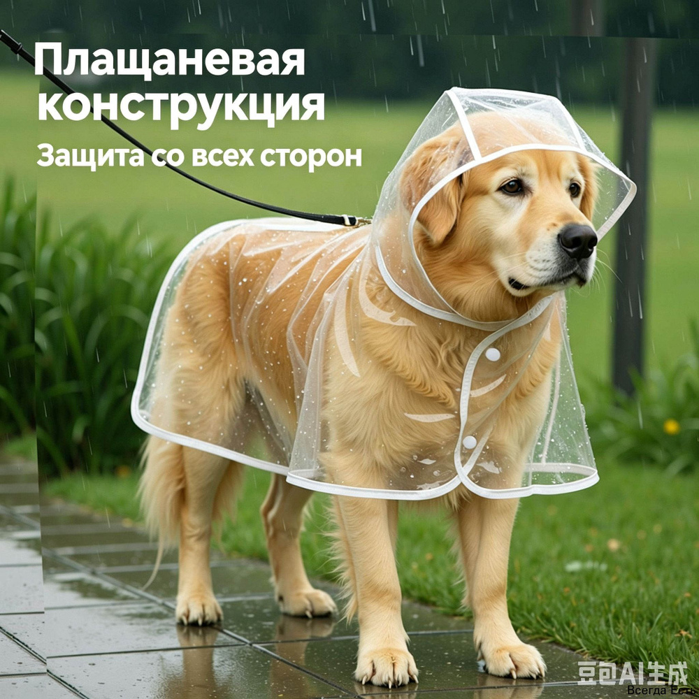 Дождевик для собак #1