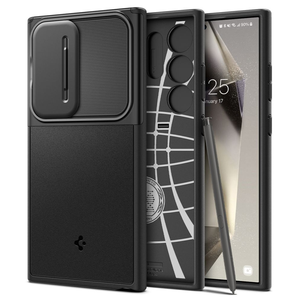 Защитный чехол SPIGEN OPTIK ARMOR GALAXY S24 ULTRA BLACK - купить с ...