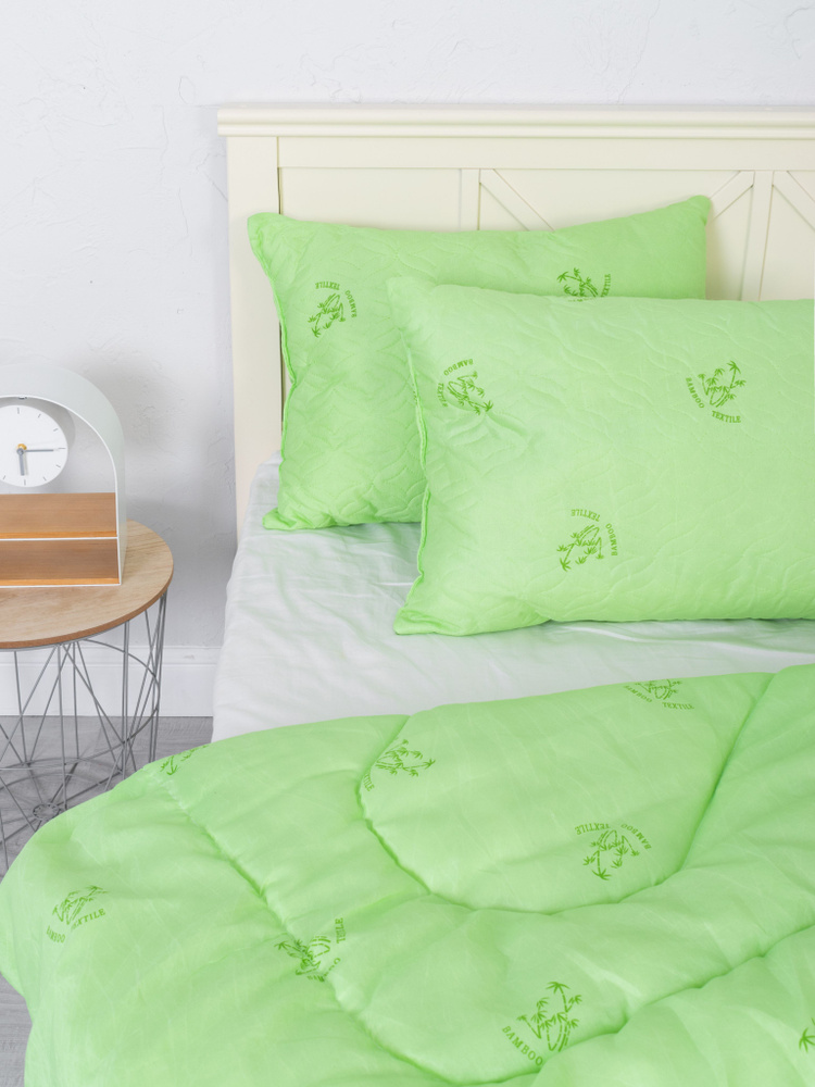 Подушка 50x70 см, наполнитель Бамбуковое волокно, - купить по выгодной ...