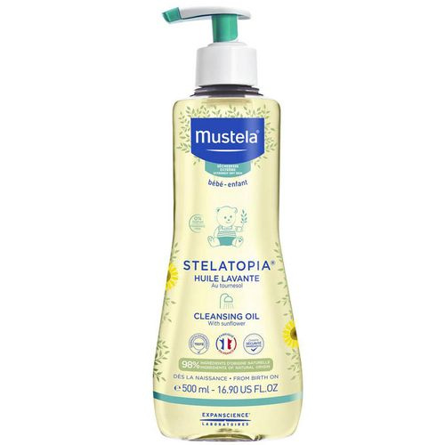 Mustela Stelatopia Очищающее масло 500 мл #1