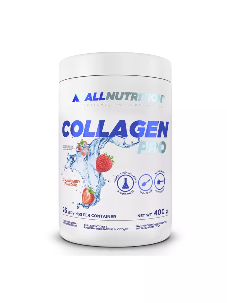 Коллаген AllNutrition Collagen Pro 400 грамм Клубника - купить с ...