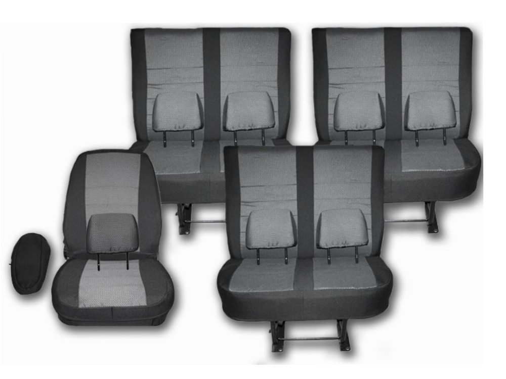 Чехлы сидений для а/м Газель Next 7-ми мест. - купить с доставкой по ...