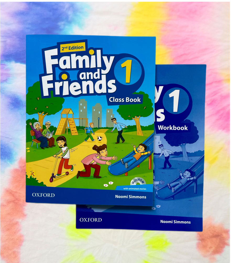 Family and Friends 1 (2nd edition) Class Book + Workbook + Онлайн код.