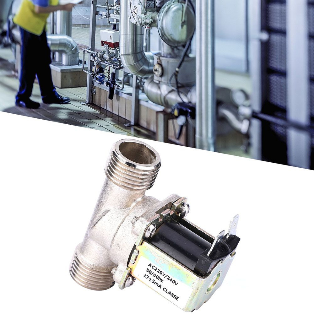 Нормально закрытый электромагнитный клапан G1/2", используемый для ...