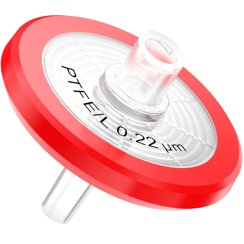 Шприцевой фильтр с гидрофильной мембраной из ПТФЭ 100 штук ...