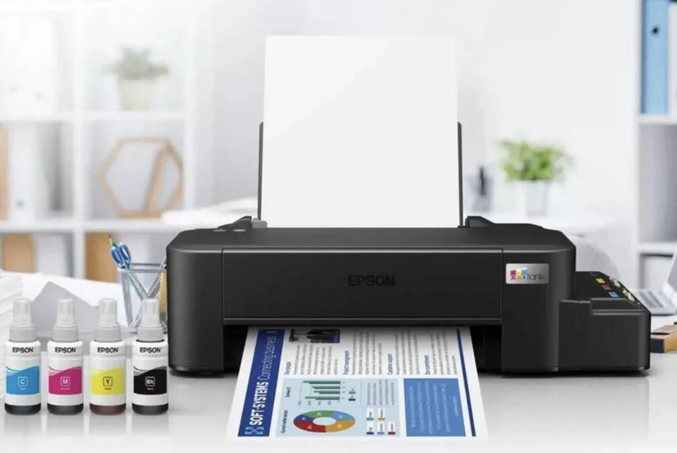 Принтер Epson L121, Цветной печать, купить по низкой цене: отзывы, фото ...