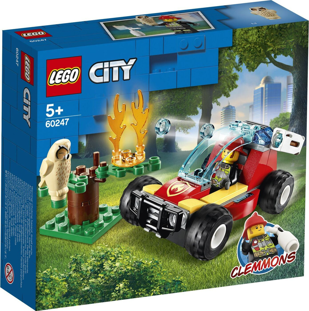 Конструктор LEGO City 60247 Лесные пожарные #1