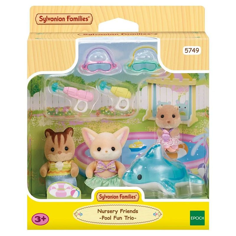 Sylvanian Families Nursery Friends Pool Foon Trio 5749