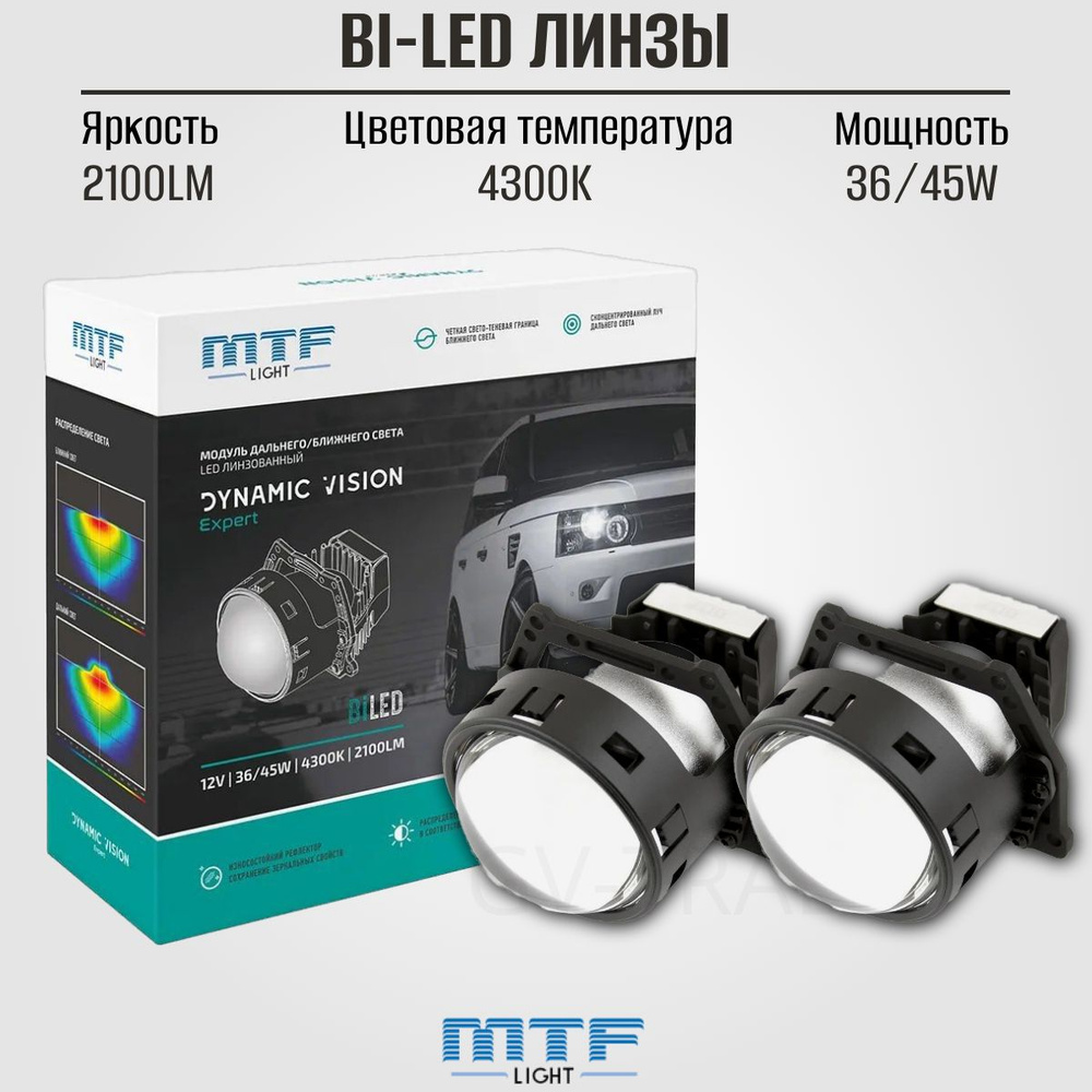 Модуль дальнего/ближнего света MTF Light купить по выгодной цене в  интернет-магазине OZON (650730524)