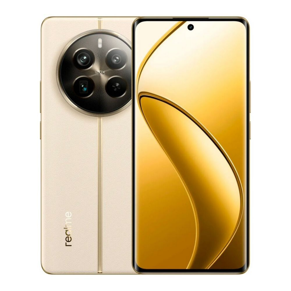 realme Смартфон 12 Pro+ Ростест (EAC) 12/, бежевый