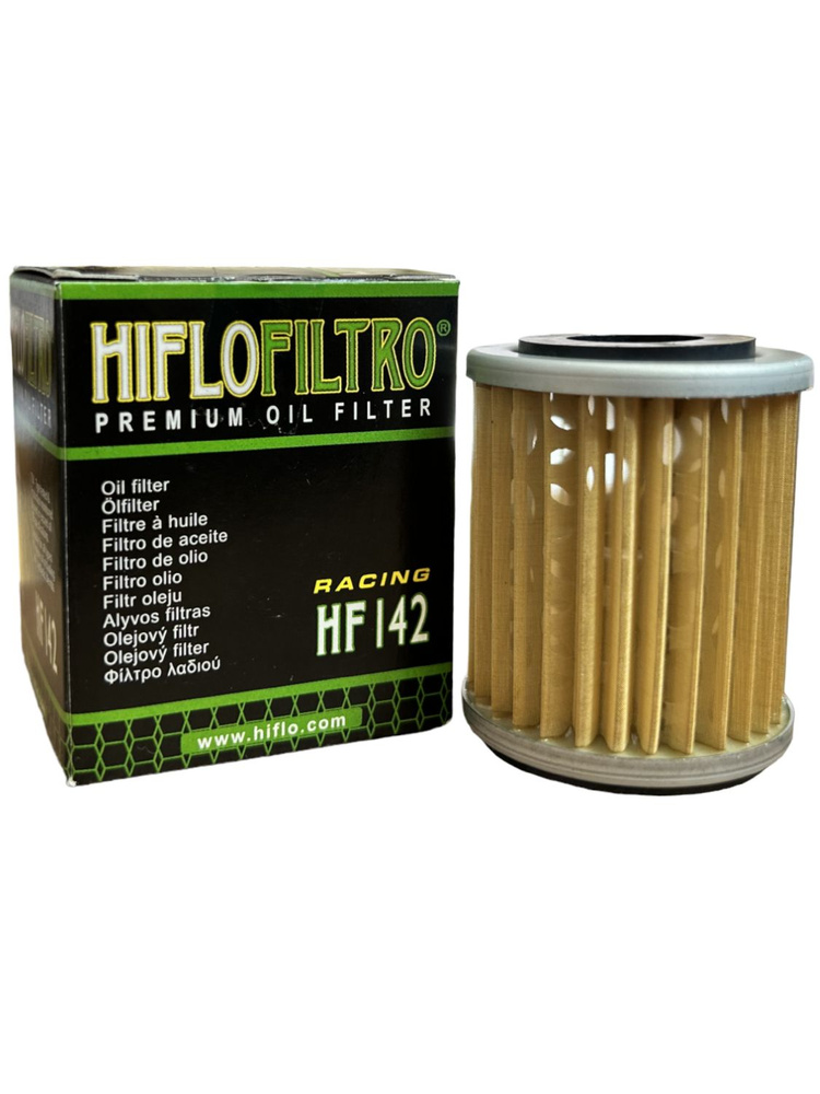 Фильтр масляный Hiflo Filtro HF142, 1шт #1