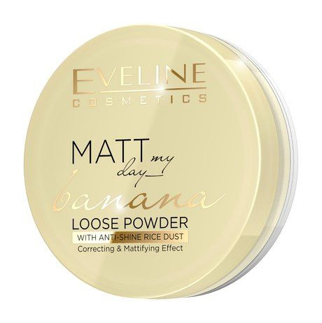 Полупрозрачная матирующая банановая пудра Matt My Day Loose Powder Banana  #1