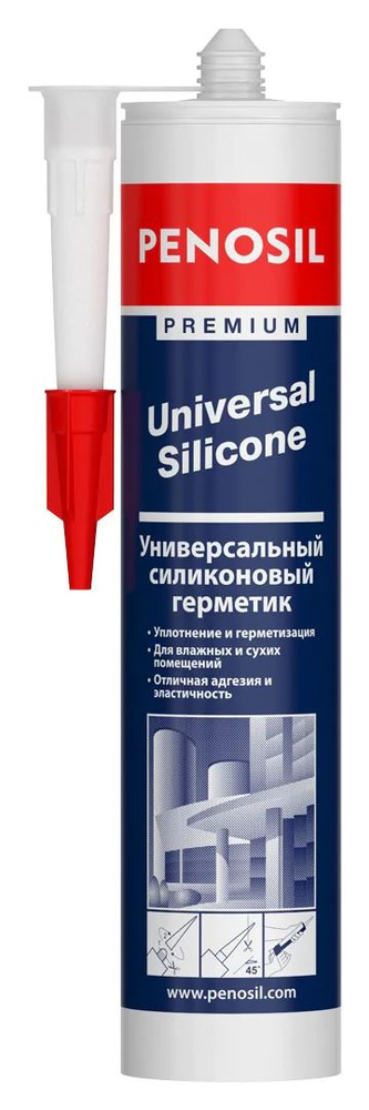 Герметик PENOSIL Premium Universal Silicone 280ml прозрачный #1