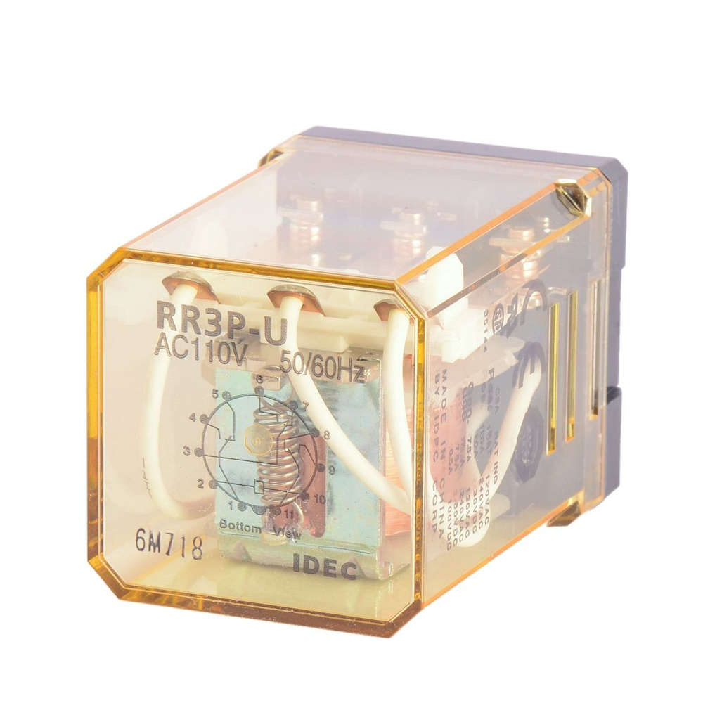 Реле IDEC RR3P-U AC110V 50/60Hz (020276) #1