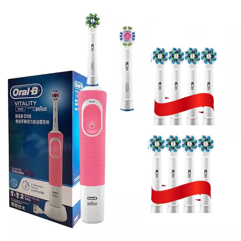 Oral-B Электрическая зубная щетка D100, красный #1