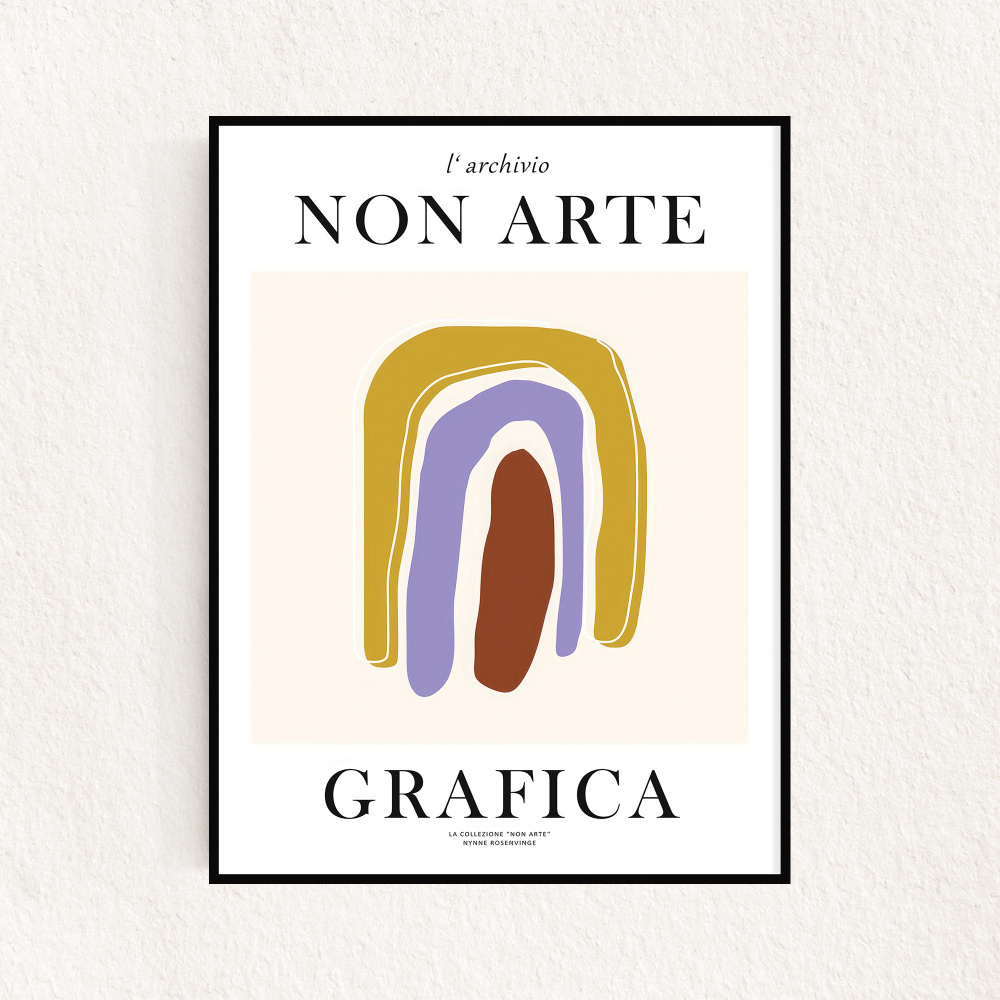 Постер "Non Arte Grafica 03" 21х30см #1