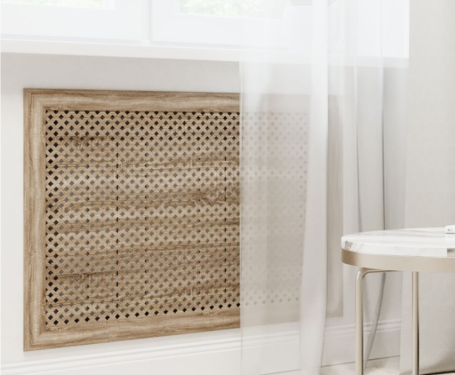 Экраны для радиаторов Stella экран для радиатора Глория дуб винтаж, МДФ ...