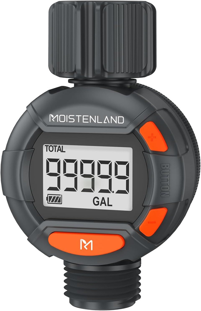 Цифровой расходомер воды, с быстрыми разъемами, измеритель расхода воды ...