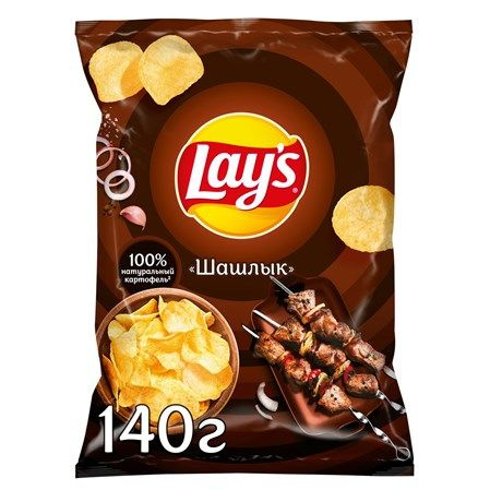 Чипсы Lay's шашлык, 140г #1