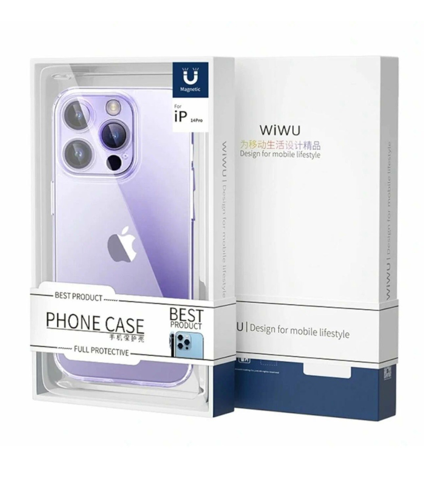 Прозрачный чехол на iphone 15 pro max Wiwu Protective phone Case TPP-109 -  купить с доставкой по выгодным ценам в интернет-магазине OZON (1515098356)