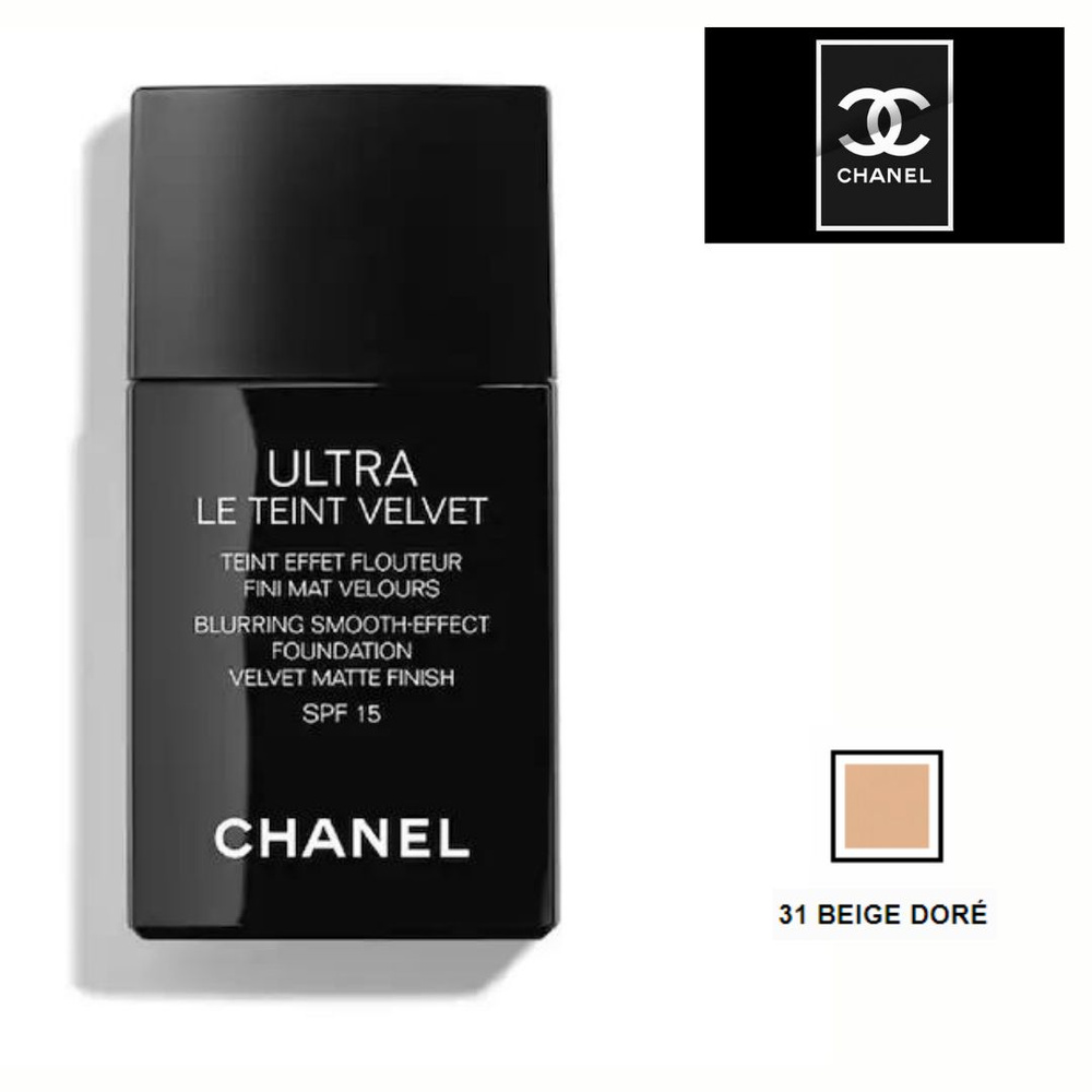 CHANEL ULTRA LE TEINT VELVET Тональный крем 31 BEIGE DORE #1