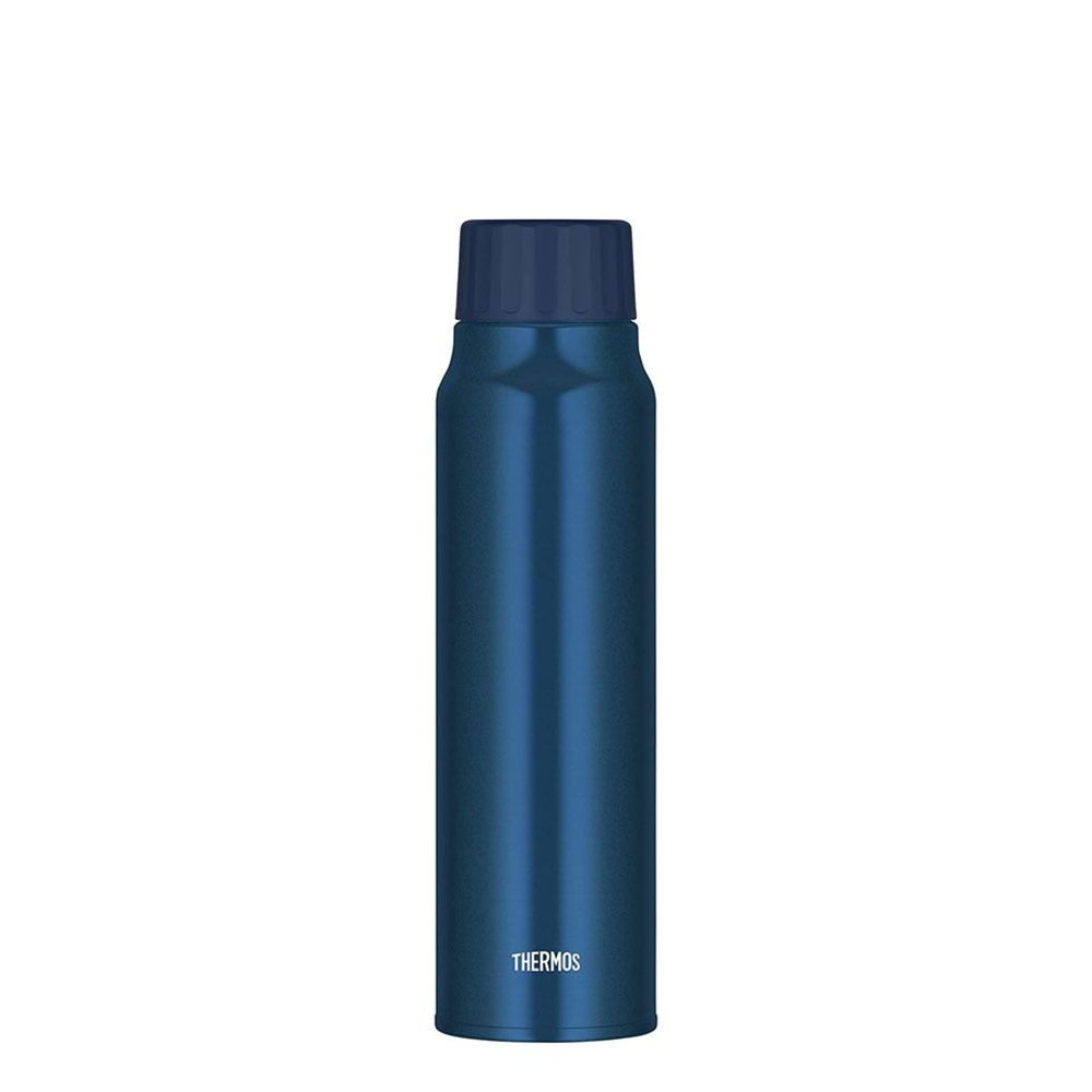 Термобутылка Thermos FJK-1000 NVY (1 литр), для газированных напитков, синий 562517  #1