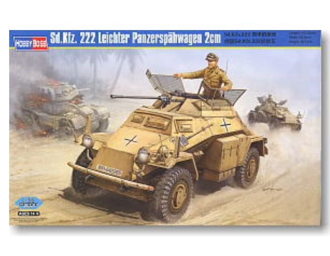 HOBBYBOSS Модельный комплект 82442 1/35 Немецкая Sd.Kfz.222 Leicht Panzerspahwage (Вторая мировая война) #1