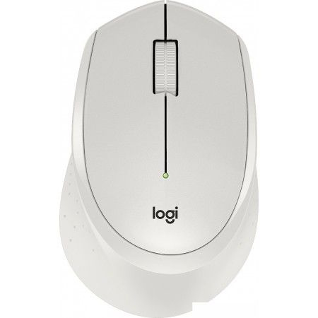 Мышь Logitech M330 Silent Plus (белый/желтый) #1