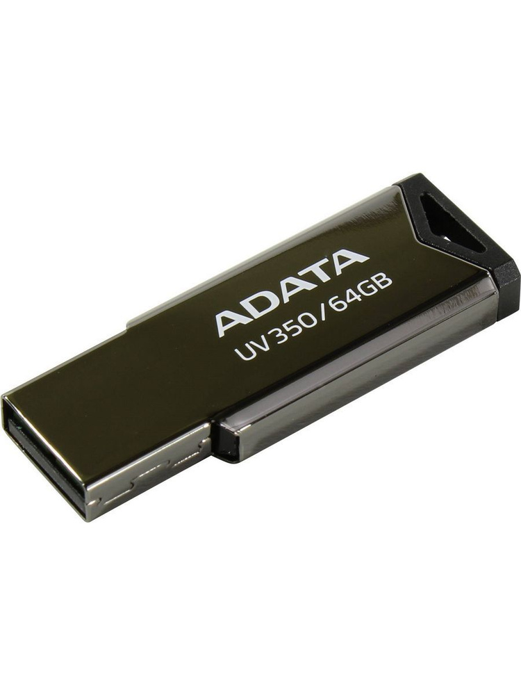 Флеш накопитель 64GB A-DATA UV350, USB 3.2, Черный #1